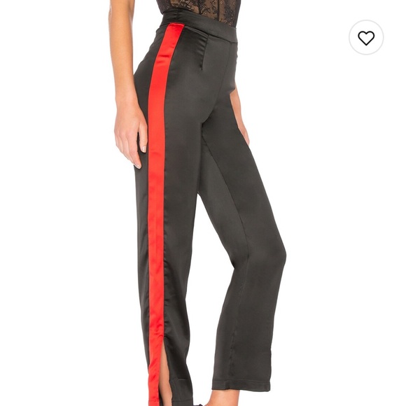 By The Way Lynn’s side slit track pant - Picture 3 of 5